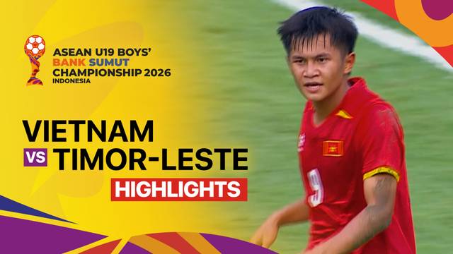 Vietnam vs Timor-Leste - Highlight | ASEAN U19 Boys' Bank Sumut Championship 2026