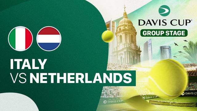 Matteo Berrettini (ITA) vs Botic Van De Zandschulp (NED) - Full Match | Davis Cup Finals Group Stage 2024