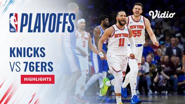 New York Knicks vs Philadelphia 76ers - Highlights | NBA Playoffs 2023/24