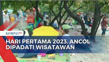 Hari Pertama 2023, Taman Impian Jaya Ancol Dipadati Wisatawan