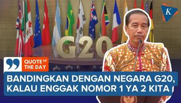 Pertumbuhan Ekonomi Indonesia Disebut Tertinggi di Antara Negara G20