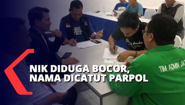 Nik Diduga Bocor, Nama Dicatut Jadi Anggota Partai Politik