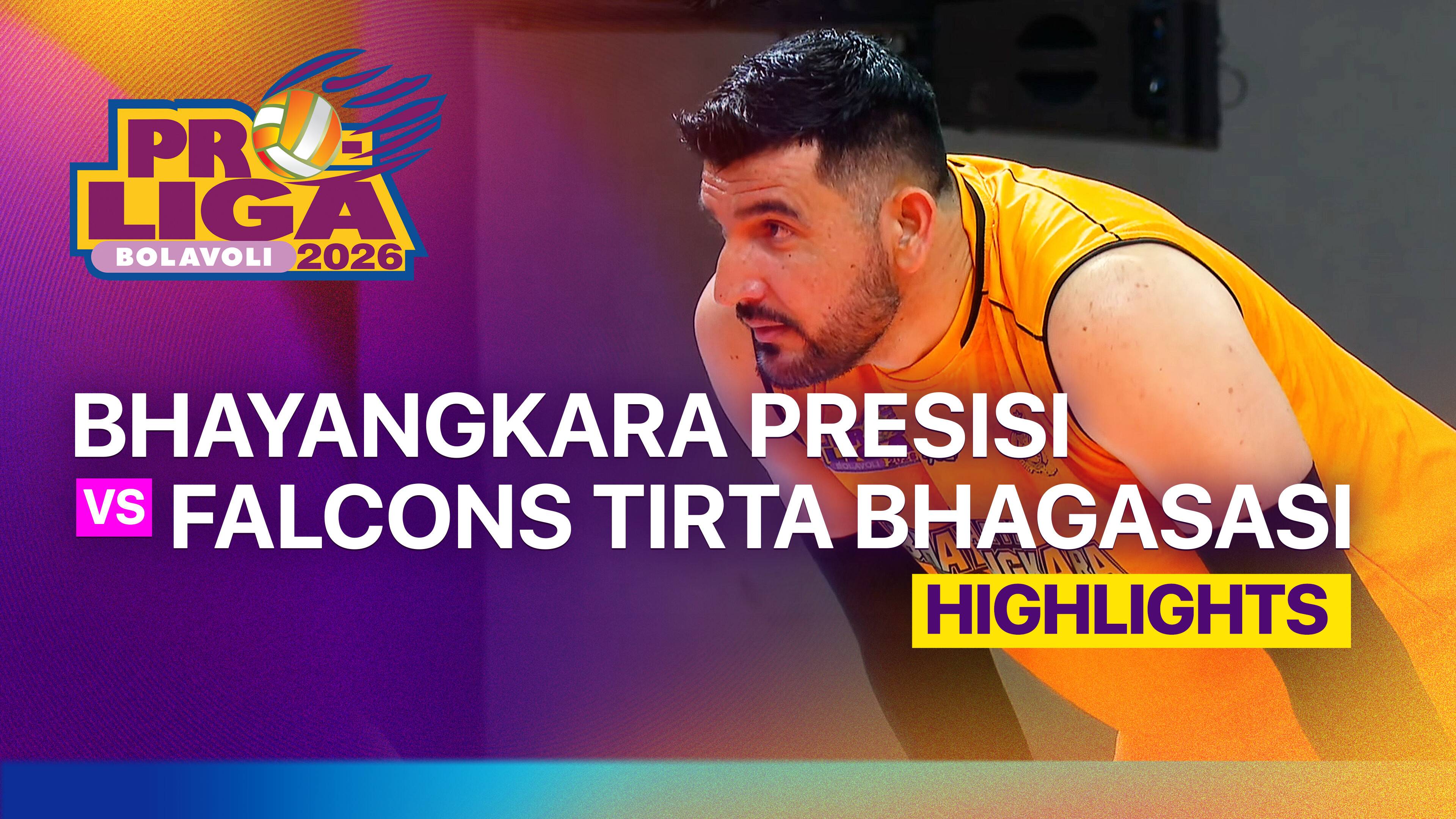 Jakarta Bhayangkara Presisi vs Falcons Volleyball Club Putra