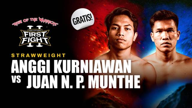 Anggi Kurniawan vs Juan Munthe - Straw Weight Kick Boxing - Full Match | First Fight Volume 2