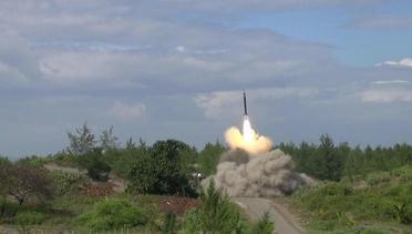 Video Uji Coba Roket MLRS ASTROS II TNI-AD
