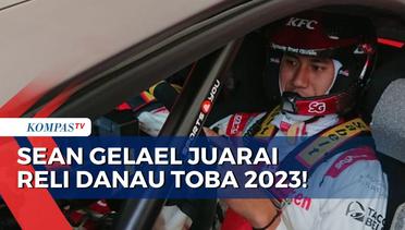 Detik-Detik Pebalap Nasional Sean Gelael Juarai Reli Danau Toba 2023!