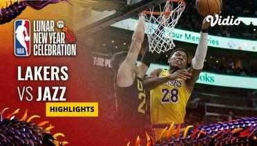 LA Lakers vs Utah Jazz - Highlights | NBA Regular Season 2023/24