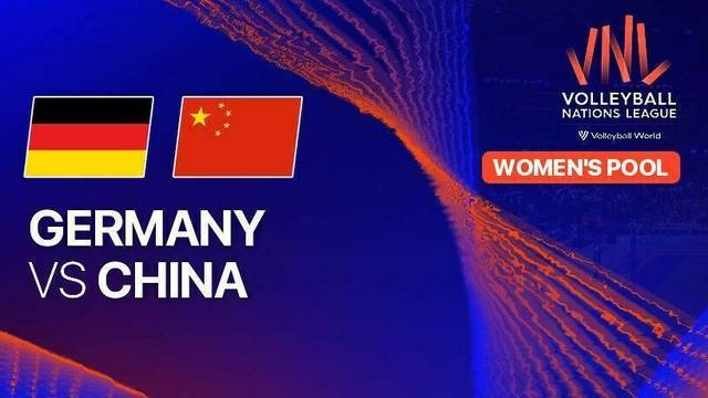 Women: Germany vs China - Full Match | Volleyball Nations League 2025