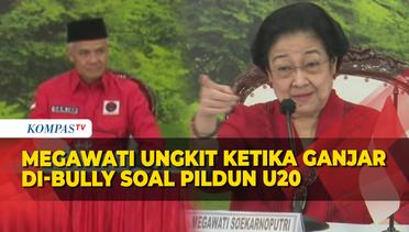 Kala Megawati Ungkit Ketika Ganjar Di-bully Soal Pildun U20 dan Israel