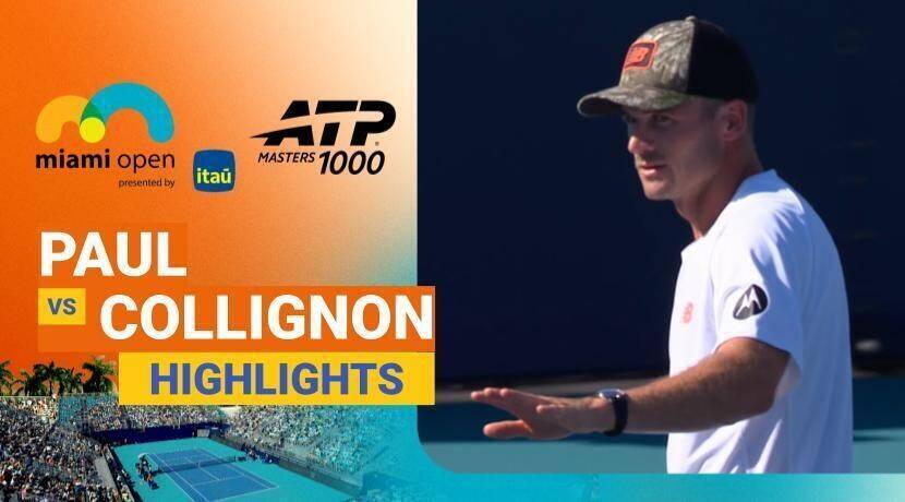 Tommy Paul vs Raphael Collignon - Round 3 (Butch Buchholz) | ATP 1000: Miami Open Presented by Itau 2026