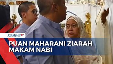 Ketua DPRI RI Puan Maharani Ziarah Makam Nabi di Madinah Arab Saudi