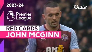 Kartu Merah: John McGinn (Aston Villa) | Aston Villa vs Tottenham | Premier League 2023/24