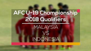 AFC U-19 Championship 2018 Qualifiers - Malaysia Vs Indonesia