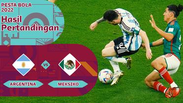 Piala Dunia 2022: Timnas Argentina Tundukkan Meksiko 2-0, Lionel Messi Man of the Match