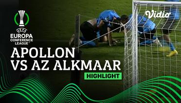 Highlights - Apollon vs AZ Alkmaar | UEFA Europa Conference League 2022/23
