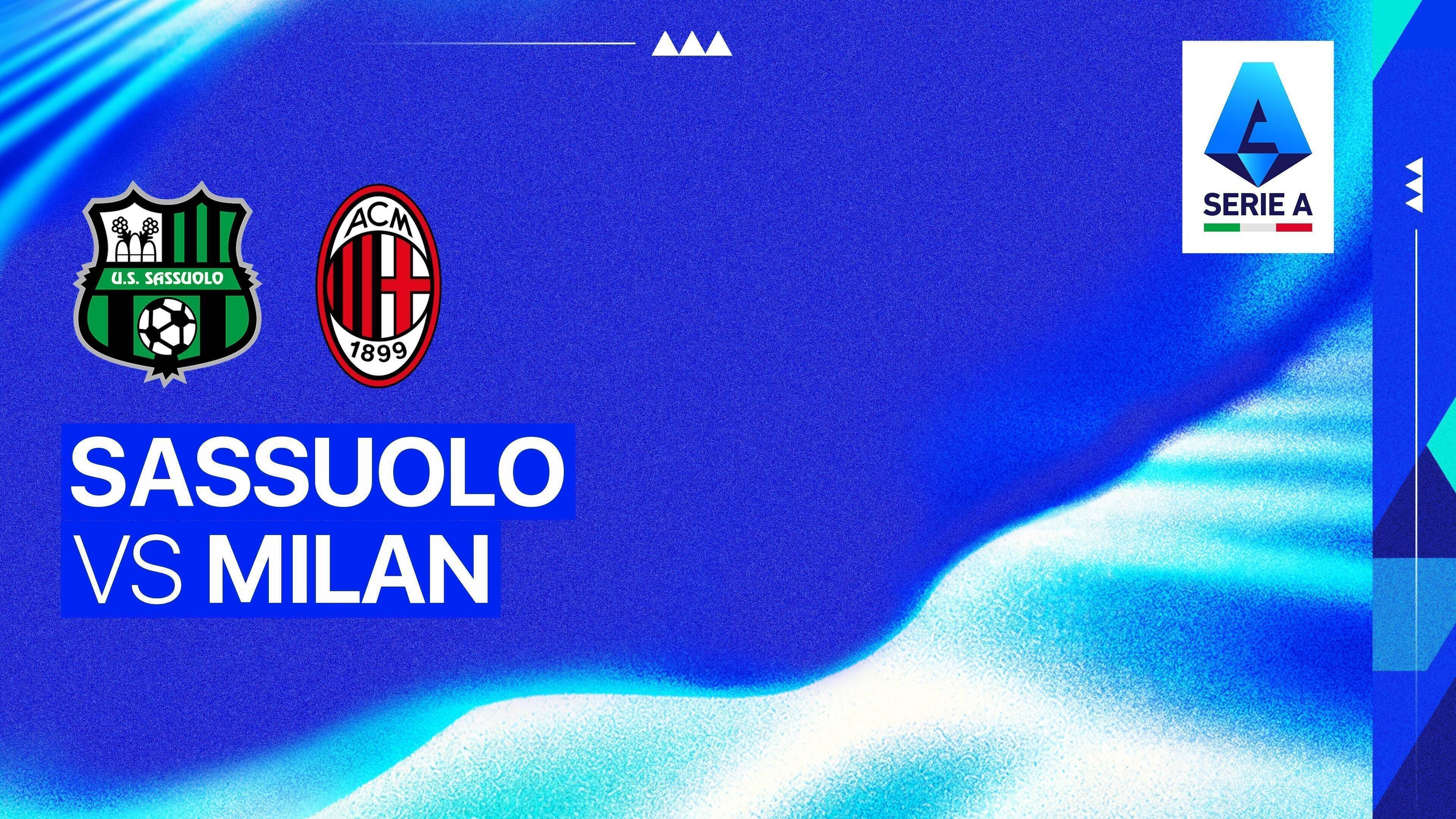 Sassuolo Calcio vs Milan