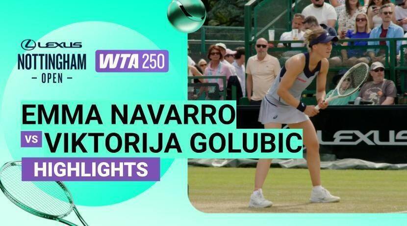 Semi Final - WTA 250: Lexus Nottingham Open 2026