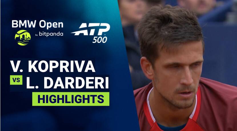 Vit Kopriva vs Luciano Darderi - Round of 16 | ATP 500: BMW Open 2026