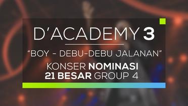 Boy, Aceh - Debu-debu Jalanan (Konser Nominasi 21 Besar Group 4)