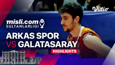 Arkas Spor vs Galatasaray HDI Sigorta - Highlights | Men's Turkish Volleyball League 2023/24