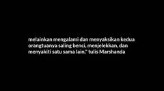 MARSHANDA MENGUCAPKAN TERIMA KASIH KEPADA BEN DAN MAMA INES