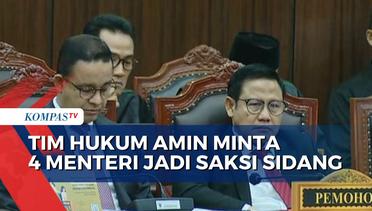 Sengketa Pilpres Terus Bergulir, Tim Hukum AMIN Minta 4 Menteri Jokowi Jadi Saksi di Sidang MK