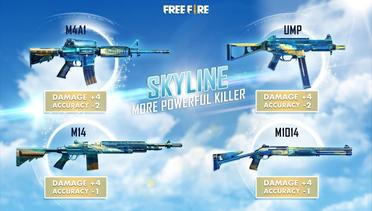 Skyline Gun Skin Paling Powerful! - Garena Free Fire