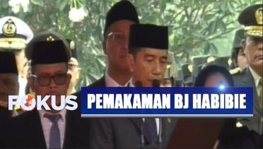 Jokowi Bacakan Apel Persada di Pemakaman Almarhum BJ Habibie - Selamat Jalan BJ Habibie