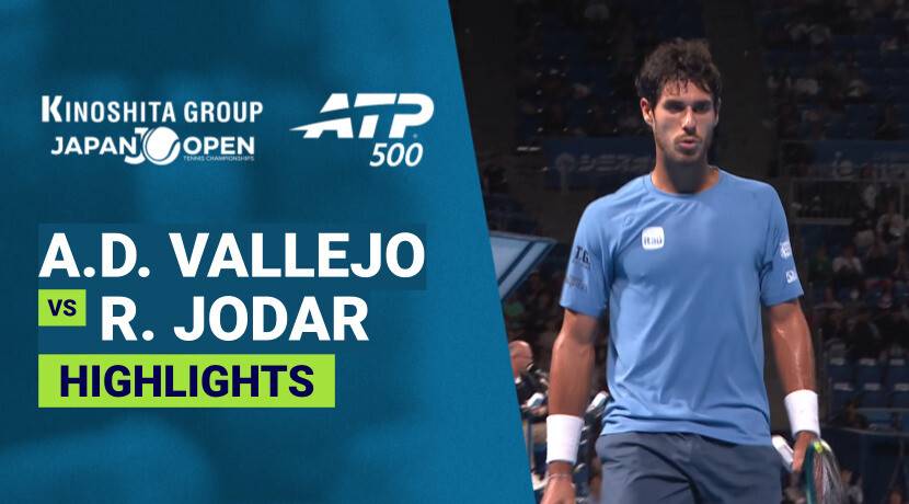Adolfo Daniel Vallejo vs Rafael Jodar - Round 1 | ATP 500: Kinoshita Group Japan Open Tennis Championships 2026