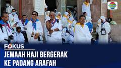 Jemaah Haji Indonesia dan Dunia Membludak Menuju Padang Arafah, Puncak Ibadah Dimulai | Fokus