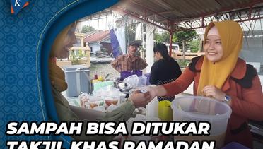 Sampah Bisa Ditukar dengan Takjil Khas Ramadhan di Pasar Uwu Purworejo