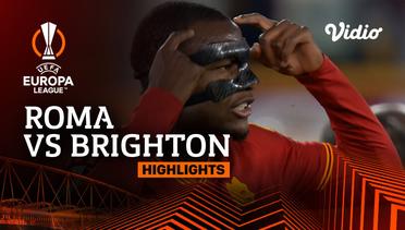 Roma vs Brighton - Highlights | UEFA Europa League 2023/24
