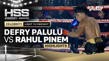 Highlights - Defry Palulu vs Rahul Pinem | Pro Fight - Cruiserweight | HSS Series 4 Bandung (Nonton Gratis)