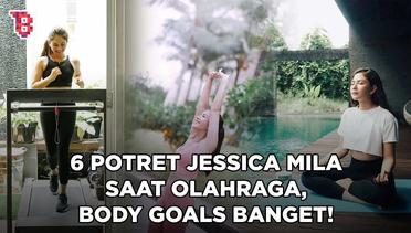 Dipuji body goals, ini 6 Potret Jessica Mila saat lakukan berbagai jenis olahraga