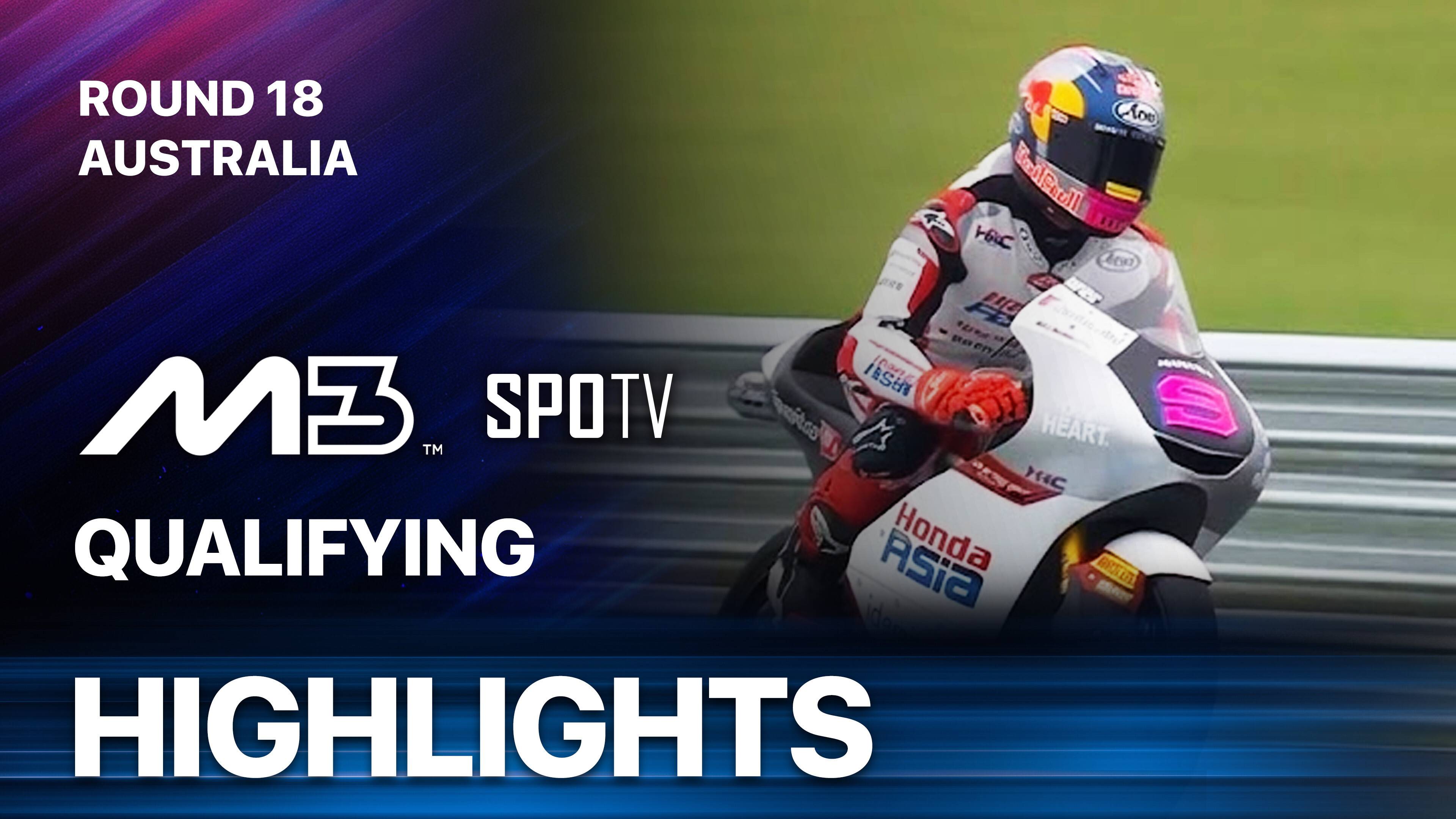 Moto3 Qualifying: Red Bull Grand Prix of Australia - MotoGP 2026 Round 18