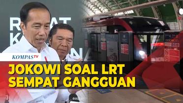LRT Jabodebek Sempat Gangguan, Jokowi Tegas Ingatkan Hal Ini