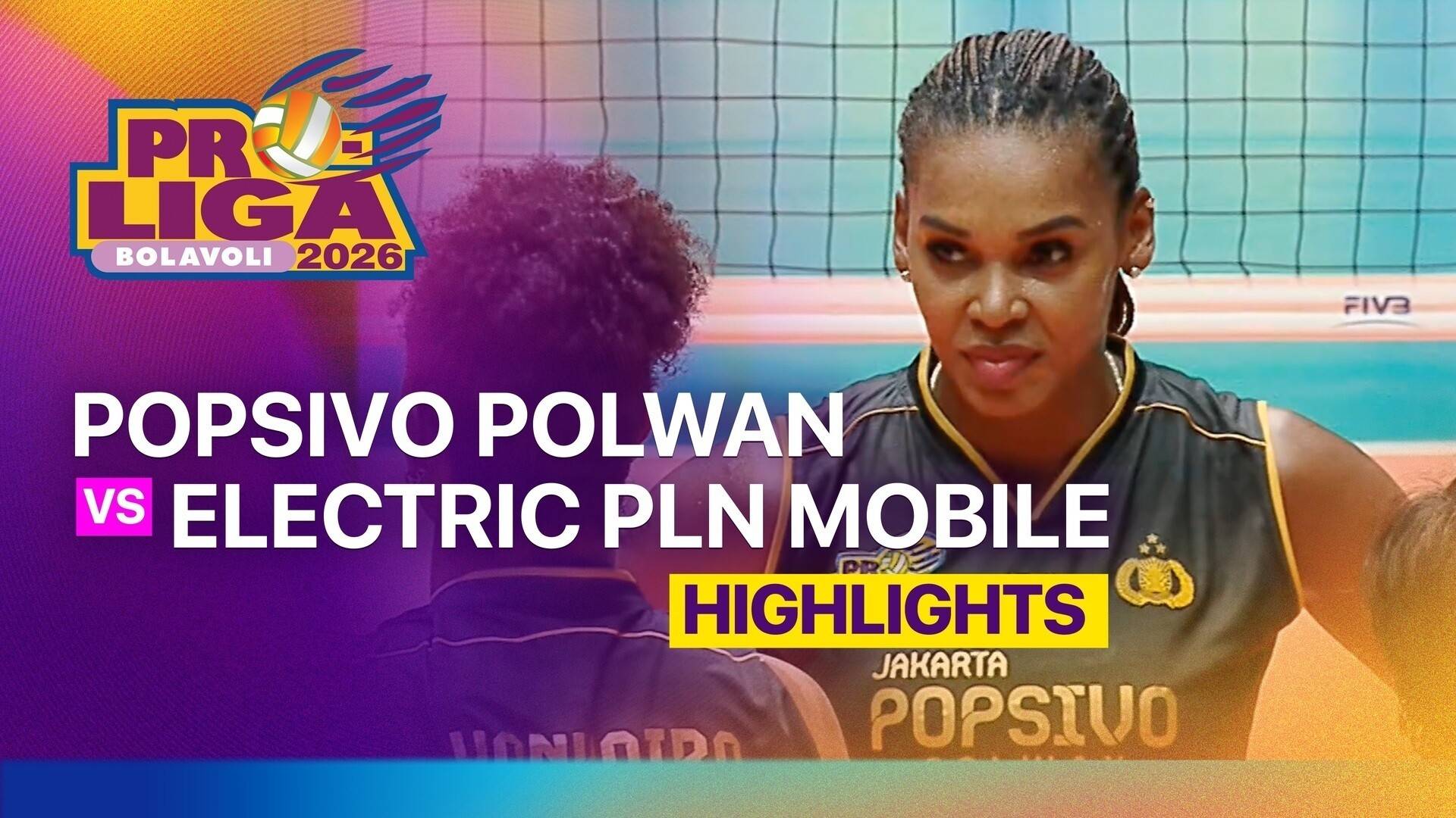Popsivo Polwan vs Jakarta Electric PLN