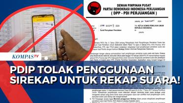 Soal Rekapitulasi Suara Pemilu 2024, PDIP Tolak Penggunaan Sirekap oleh KPU!