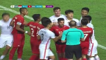 Nyarisss! Terjadi Bentrok Antara Timnas U23 dengan Pemain Hong Kong  | Sepak Bola Asian Games 2018