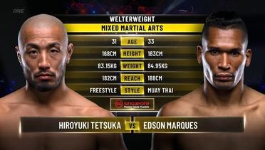 Edson Marques vs. Hiroyuki Tetsuka | ONE Championship Full Fight