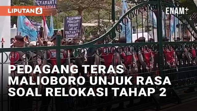 Viral Pedagang Teras Malioboro Yogyakarta Unjuk Rasa Soal Relokasi Tahap 2