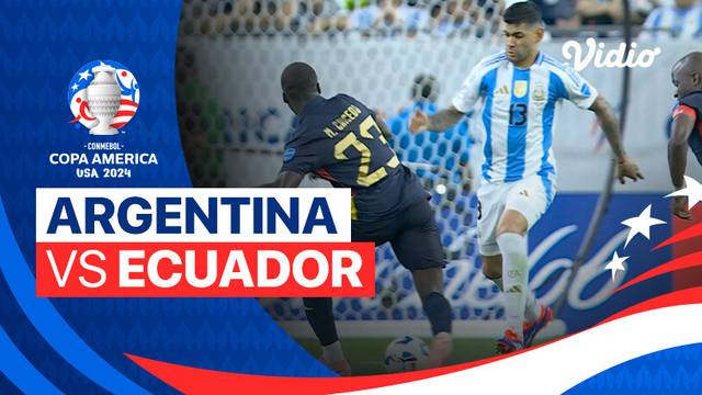 Argentina vs Ecuador - Mini Match | CONMEBOL Copa America USA 2024 - Quarter Final