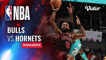 Chicago Bulls vs Charlotte Hornets - Highlights | NBA Regular Season 2023/24