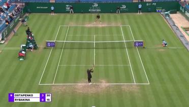 Match Highlights | Jelena Ostapenko 2 vs 0 Elena Rybakina | WTA Viking International Eastbourne 2021
