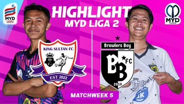 King Suntan FC VS Brawlers Boy Highlight MYD Liga 2 Bandung Premier League