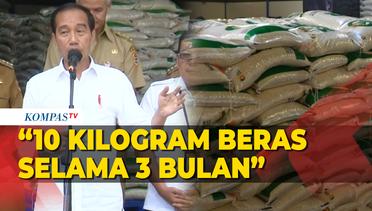 [FULL] Presiden Jokowi Luncurkan Bantuan 10 Kilogram Beras Selama 3 Bulan