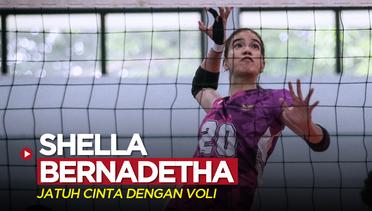 Kisah Atlet Cantik Shella Bernadetha, Awal Mula Jatuh Cinta dengan Voli