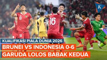 Hasil Timnas Indonesia Vs Brunei, Garuda Kunci Tiket ke Babak Kedua Kualifikasi Piala Dunia 2026