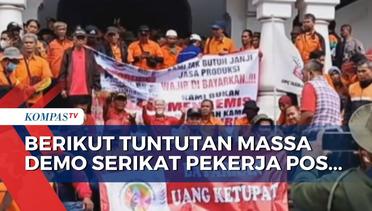 Serikat Pekerja Demo PT Pos Indonesia, Inilah Beberapa Tuntutan yang Disuarakan...