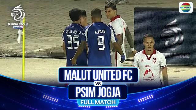 Malut United FC VS PSIM Jogja - Full Match | BRI Super League 2025/26